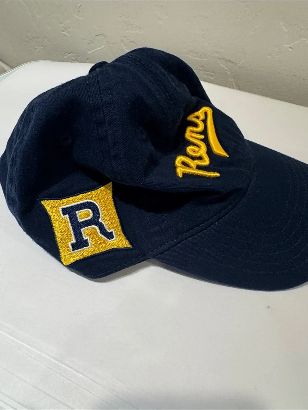 New York Rens Embroidered Navy Dad Hat Baseball Cap Harlem Basketball 1073
